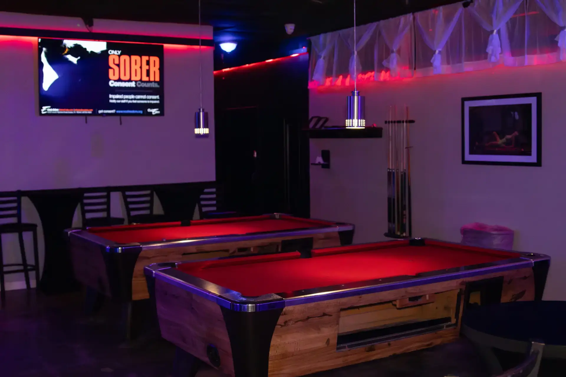 Interior of Club Eden DFW in Euless