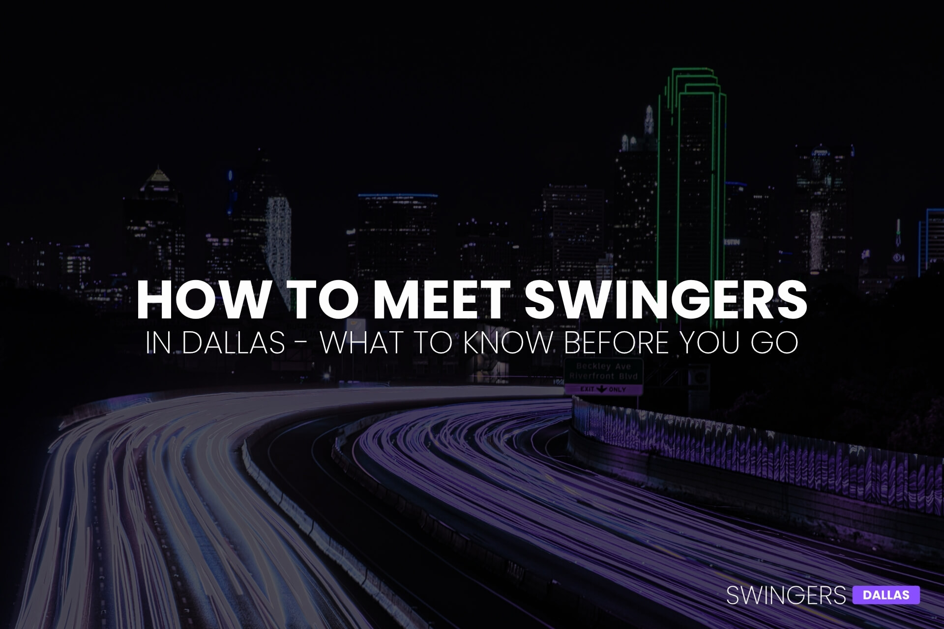 How to Meet Swingers in Dallas