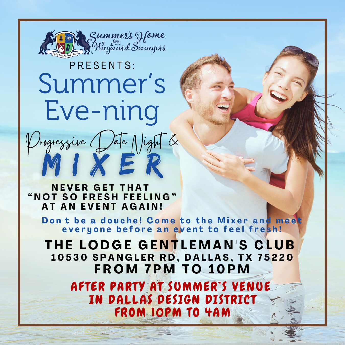Summer's Eve-ning October 3 flyer